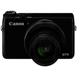 Canon PowerShot G7 X Digital Camera, HD 1080p, 20MP, 4.2X Optical Zoom, NFC, Wi-Fi, 3” LCD Screen